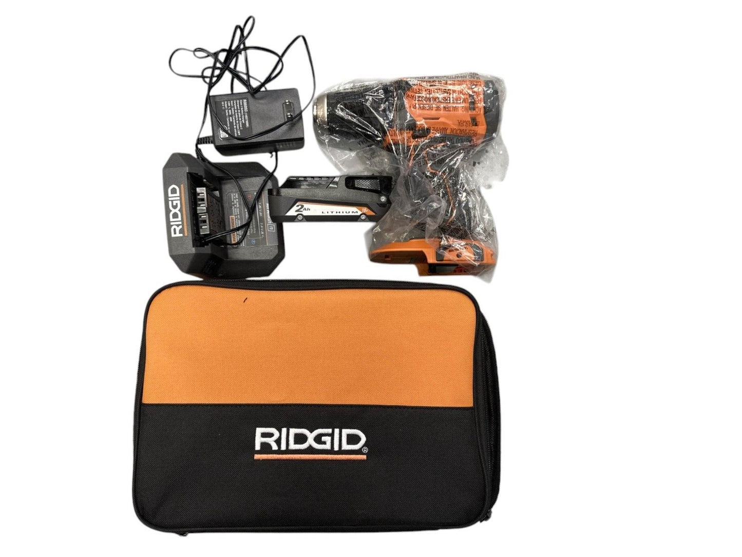 RIDGID 18V Cordless 1/2" Drill/Driver Kit w/ 2.0 Ah Battery/Charger -OPEN BOX-