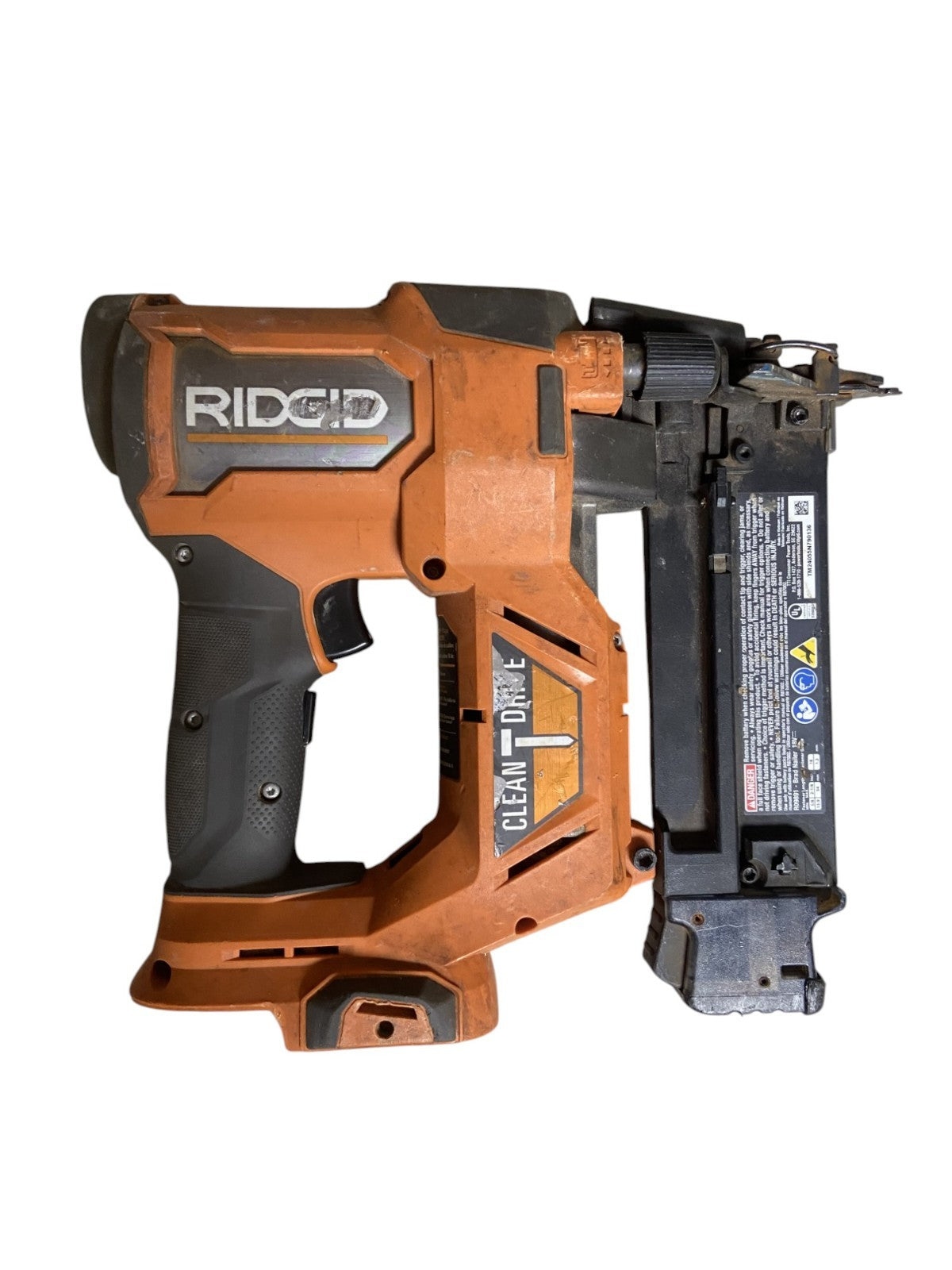 Ridgid R09891 18V Brushless Brad Nailer (Tool Only) - DIRTY / NO MAR TIP!
