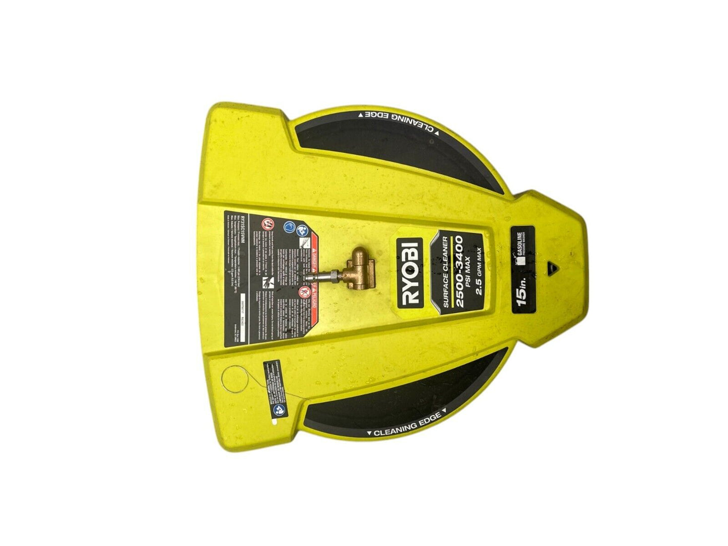 Ryobi RY31SC15 - 15" 3400 PSI Gas Pressure Washer Surface Cleaner Wheels