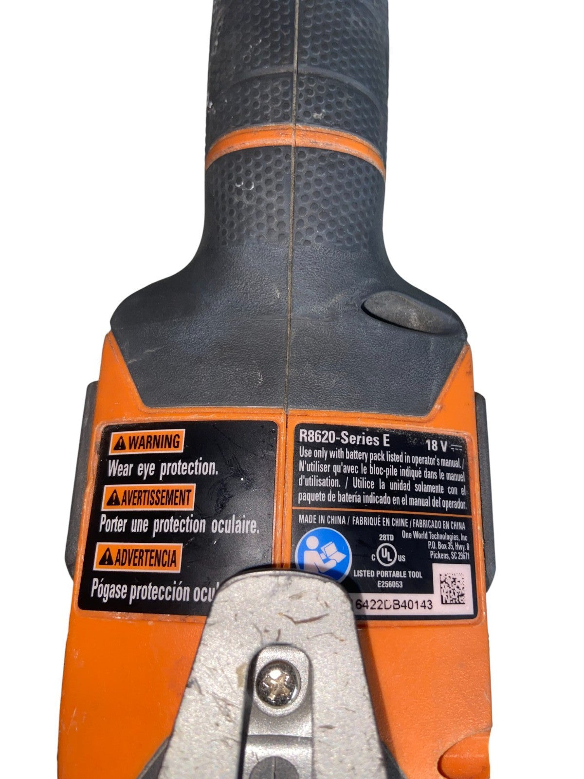 Ridgid 18v Multi Tool JobMax R8620 Series E (Tool Only)