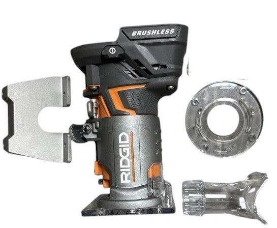 RIDGID R860443B Cordless Brushless Compact Router 18V (Tool Only) -READ-