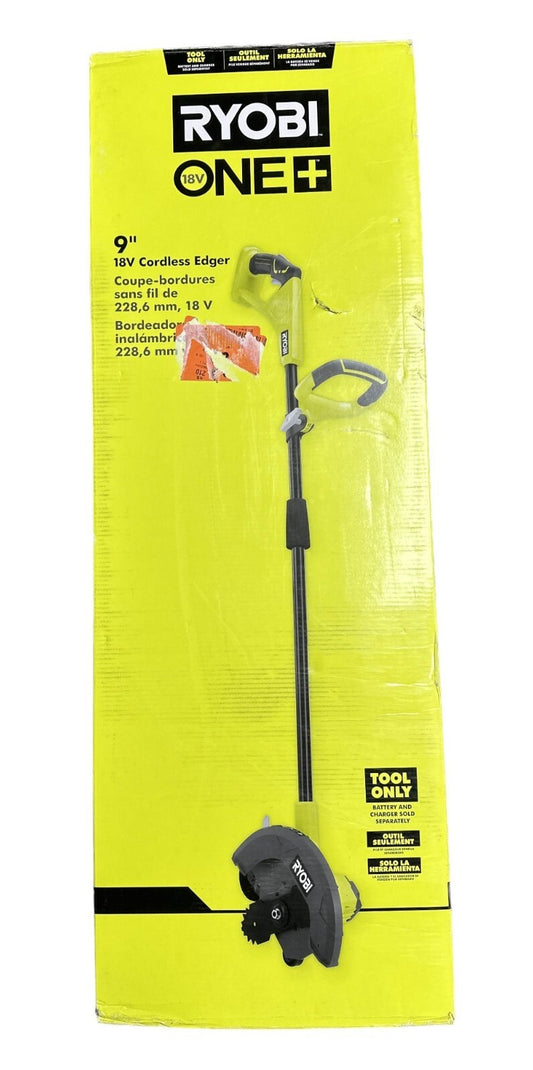 RYOBI P2300 9" 18v Lithium-Ion Battery Edger (Tool Only)