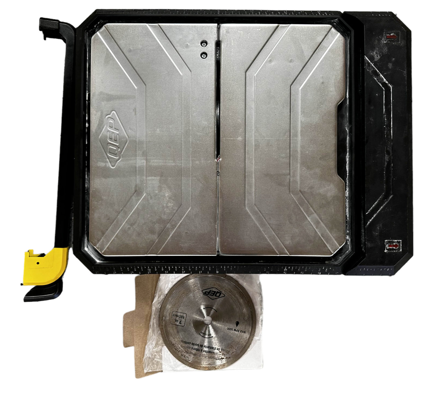 QEP 22700Q 7" 700XT Wet Tile Saw with Table Extension