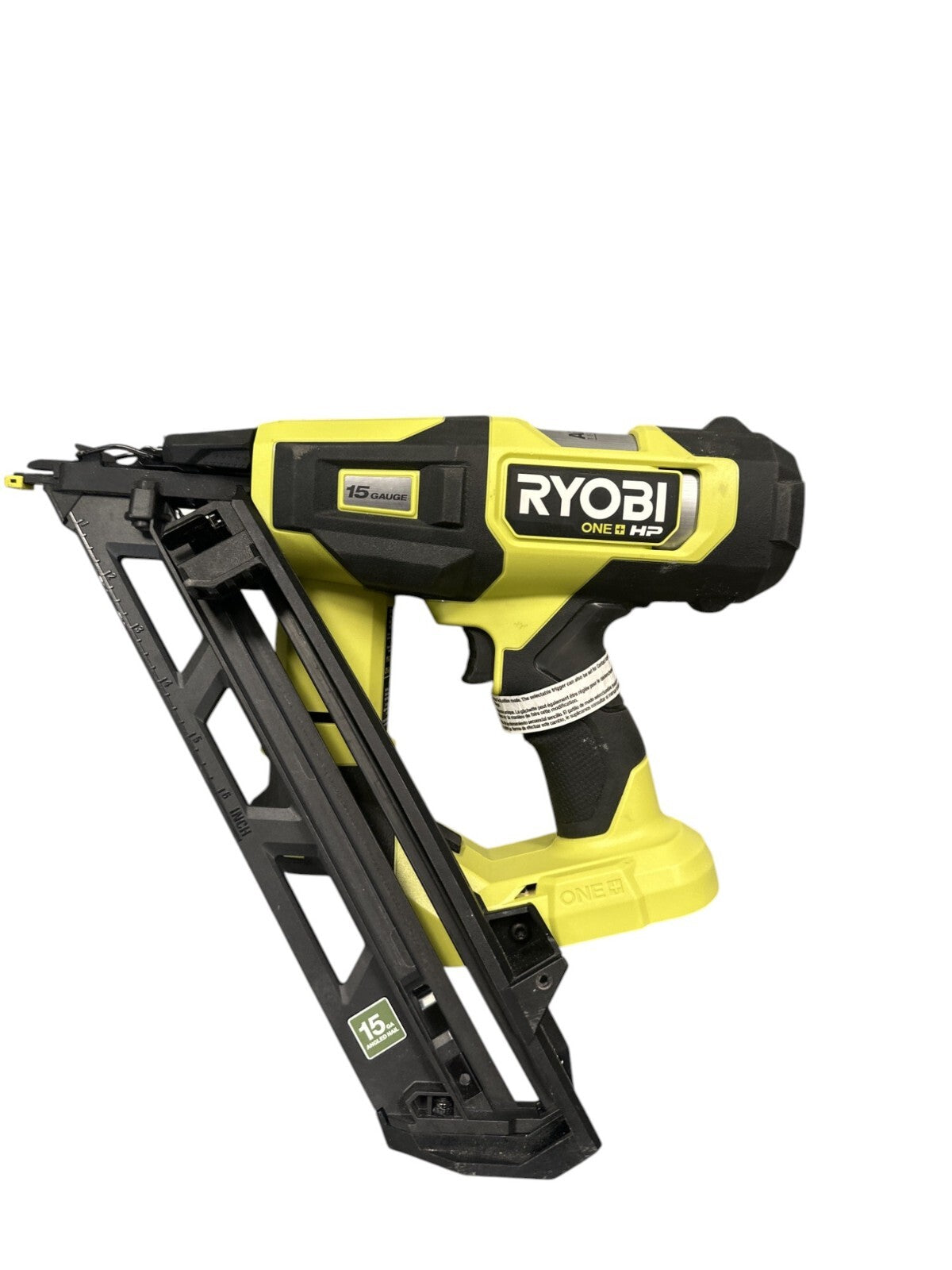 RYOBI PBL375B ONE+ HP 18V Brushless 15G 34 Angled Finish Nailer -Tool Only-