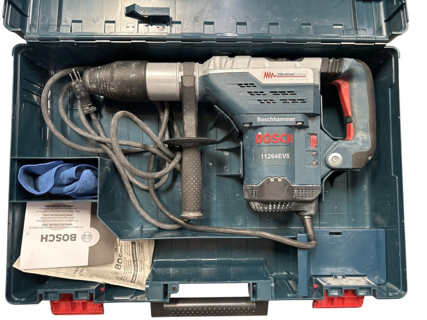 FOR PARTS - BOSCH 11264EVS 1-5/8" SDS-MAX ROTARY HAMMER - FOR PARTS