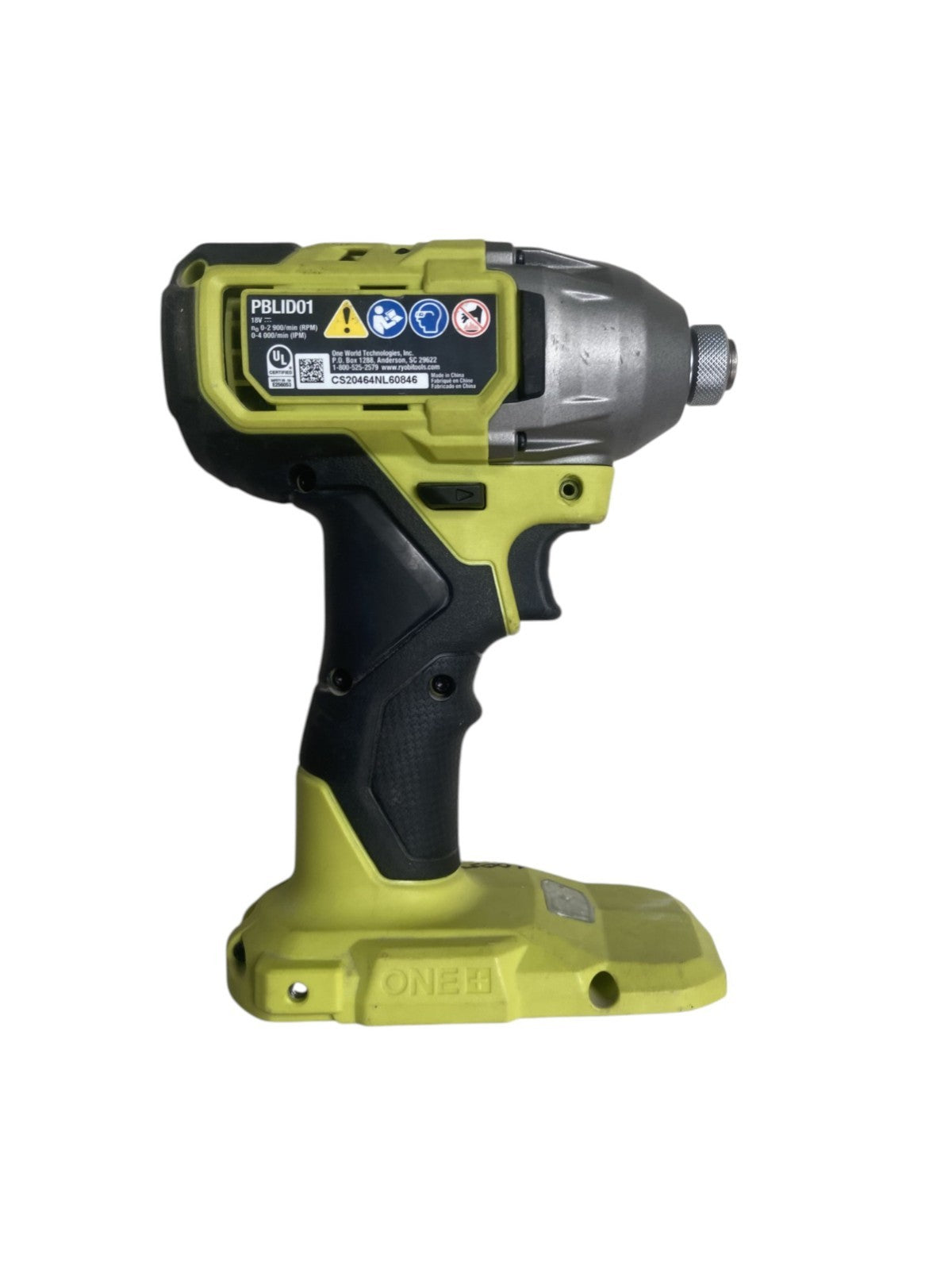 RYOBI 18V ONE+ HP Impact Driver Tool - PBLID01B (Tool Only)