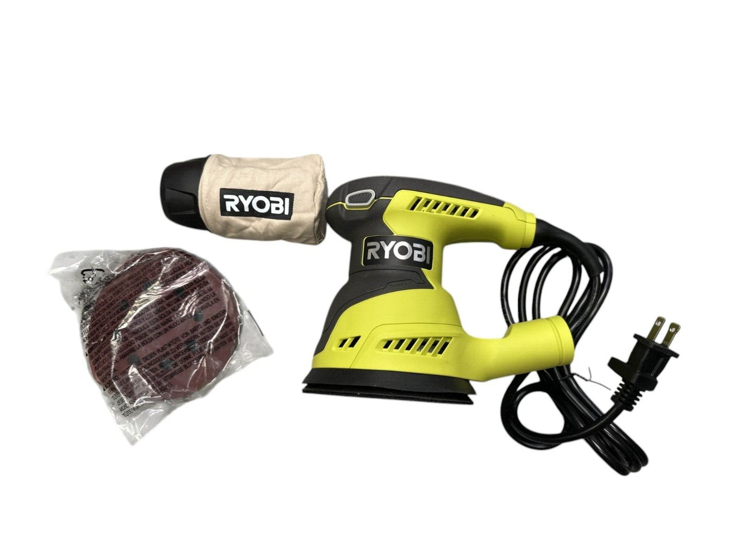 RYOBI RS290G 2.6 Amp Corded 5" Random Orbital Sander -OPEN BOX-