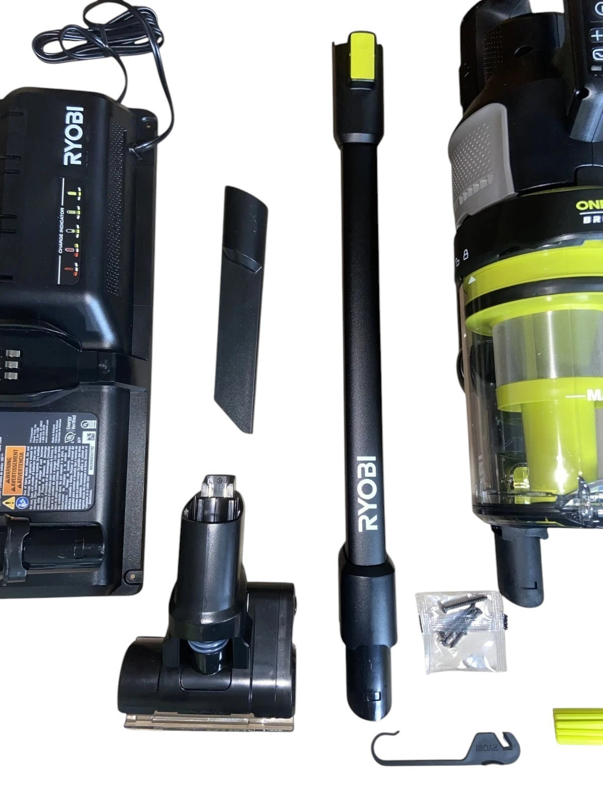(Read Desc) RYOBI PBLSV719K 18V Brushless WHISPER Series Stick Vacuum -TOOL ONLY