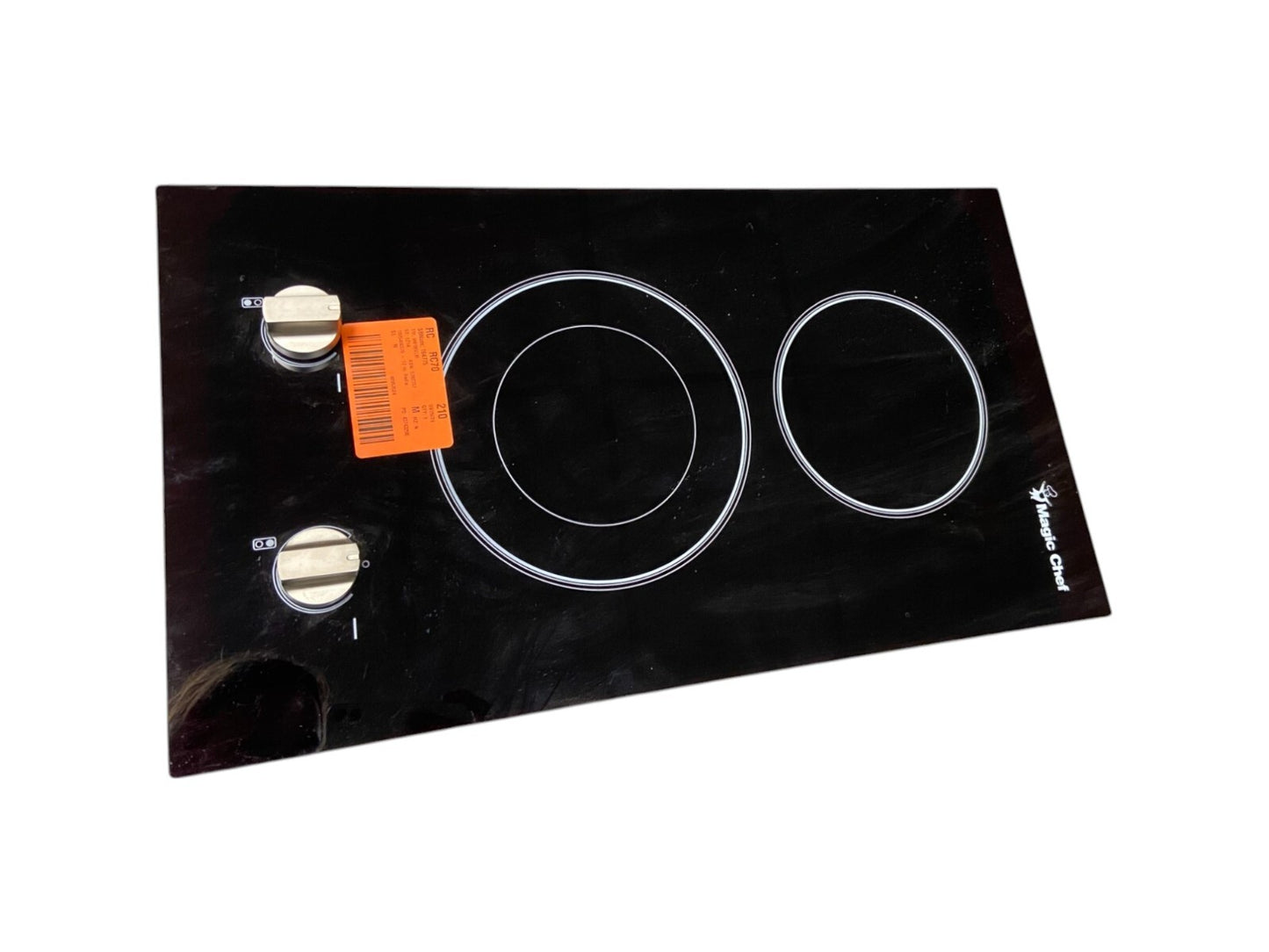 Magic Chef 12-Inch Electric Cooktop 240V MCSCTE12BG1-OPEN BOX-UNTESTED-