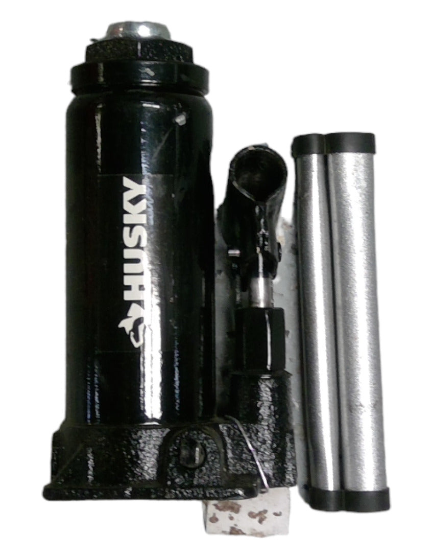 Husky Bottle Jack Iron Black 6-Ton 12000LB Capacity 8.5-16.25" Lift 754 902