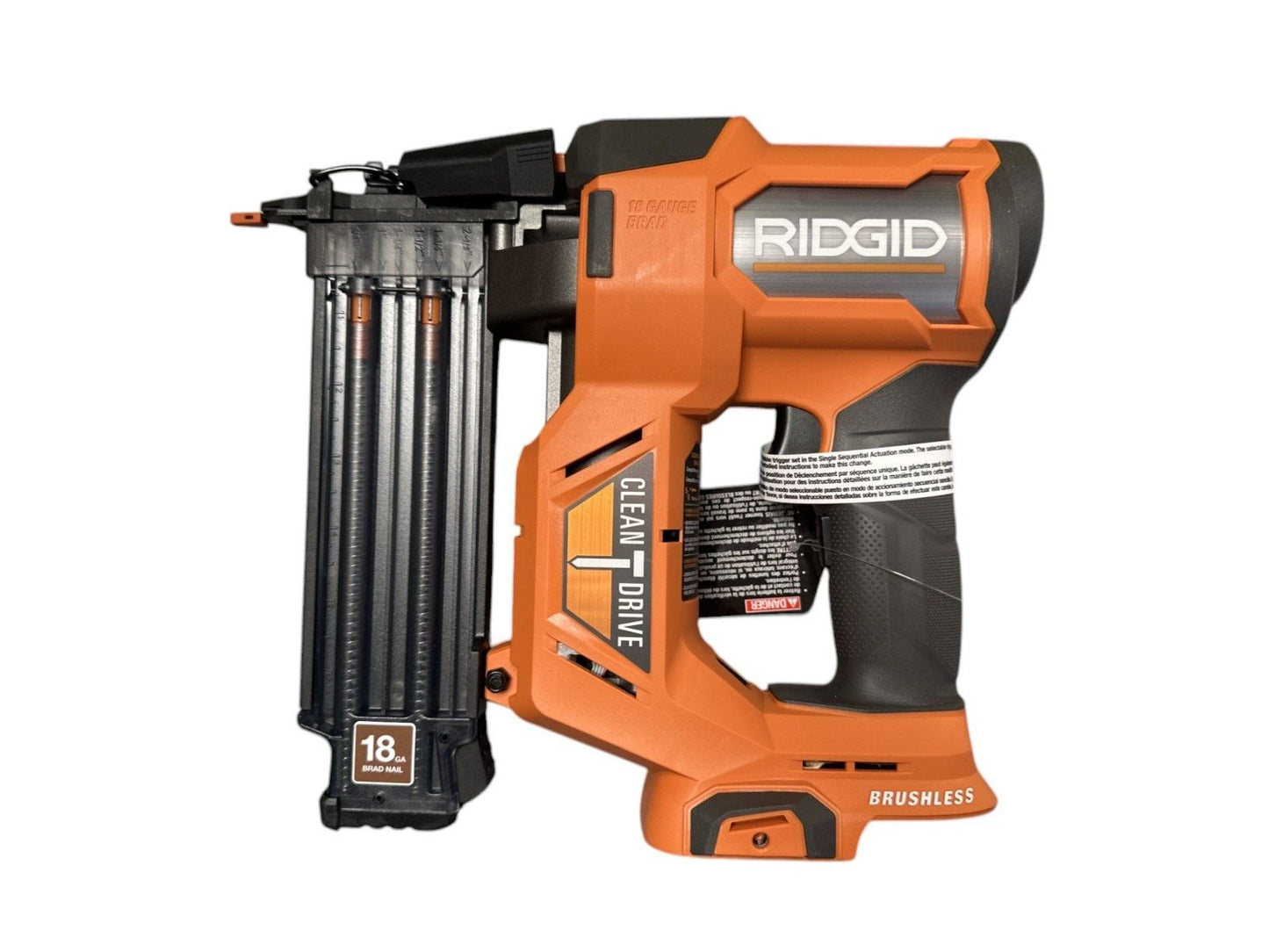 Ridgid R09891B 18v Volt 18 Gauge 2 1/8" Brushless Brad Nailer (Tool Only)