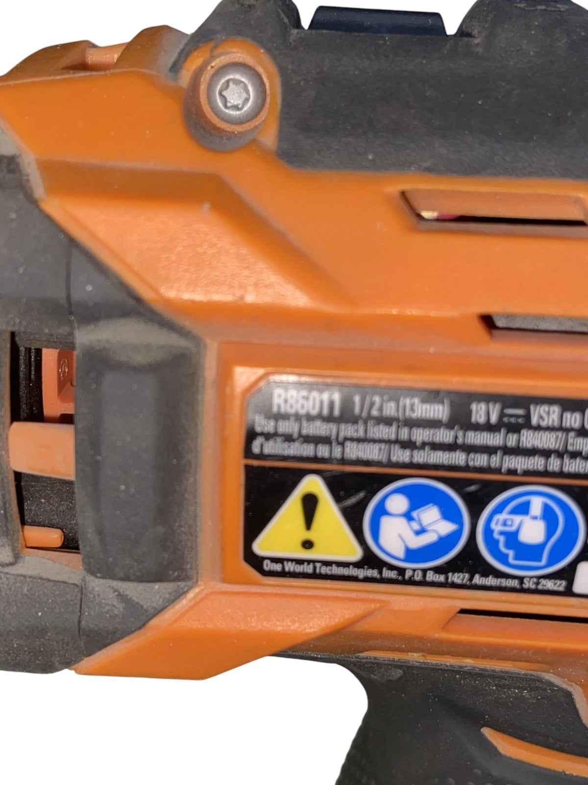 RIDGID 18V Brushless 4-Mode 1/2 in. High-Torque Impact Wrench (Tool Only) R86011