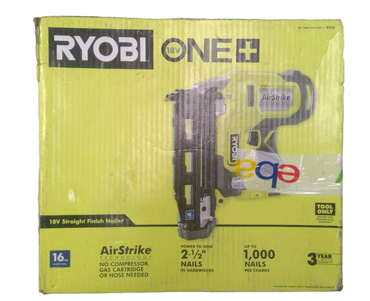 RYOBI P326 18v Straight Finish Nailer