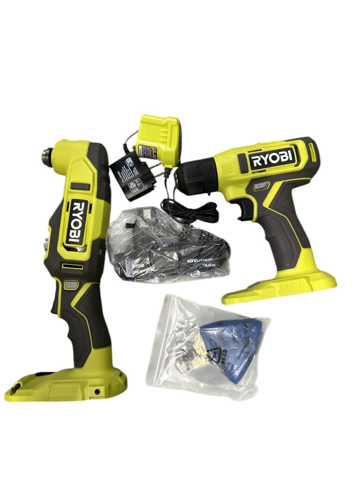 Ryobi PCL1221K1SB 18v 2-Tool Cordless Multi-Tool & 3/8" Drill w/ Battery/Charger