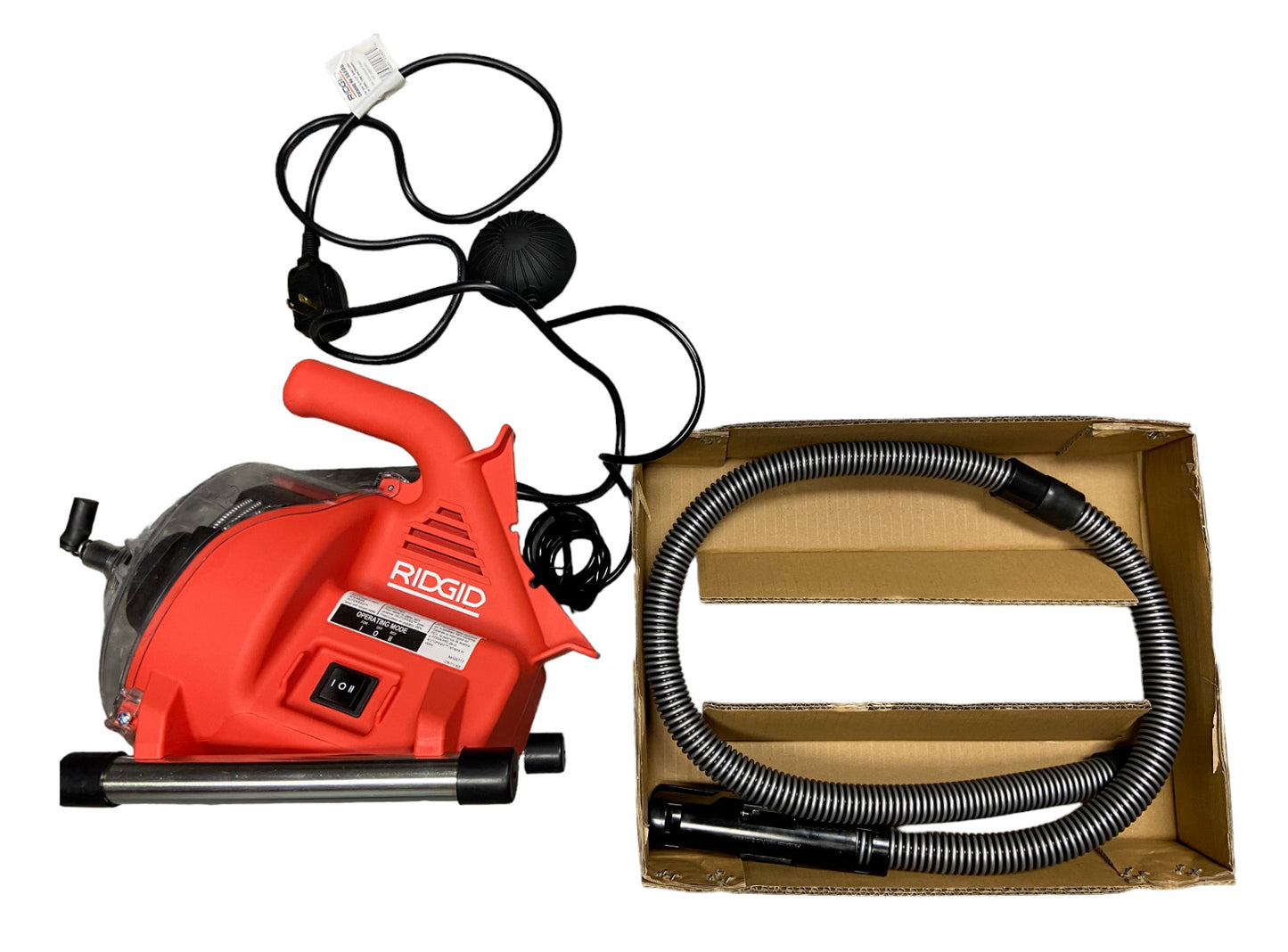 RIDGID Model 55808 Powerclear Drain Cleaner Clears 3/4"- 1-1/2"