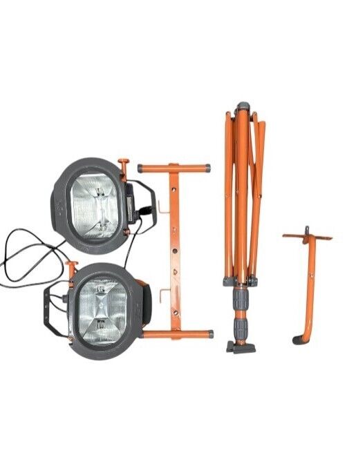 HDX 1200-Watt Halogen Tripod Work Light H1200DPT --READ--