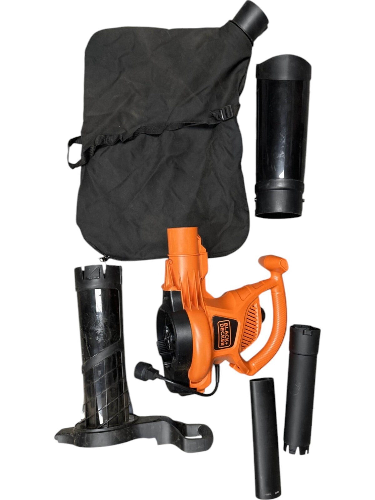 BLACK+DECKER BV3600 3-in-1 Leaf Blower, Leaf Vacuum, Mulcher -USED-