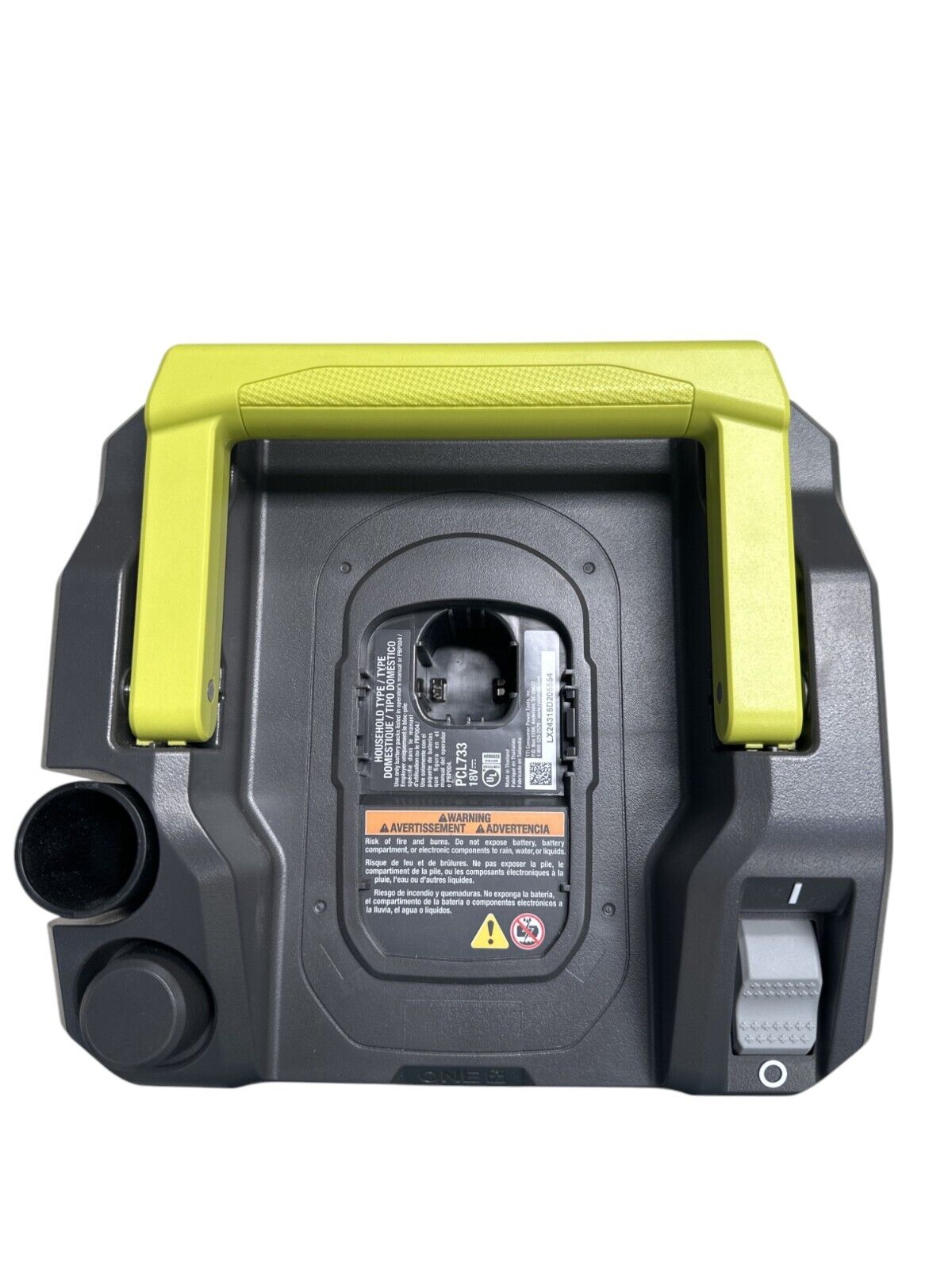 Ryobi PCL733B 18V 1 Gal. Wet/Dry Vacuum (Tool Only)--READ-
