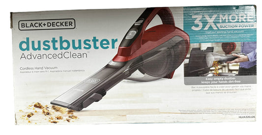 (READ) Black + Decker DustBuster Advanced Hand Vacuum With Charger HLVA320J26