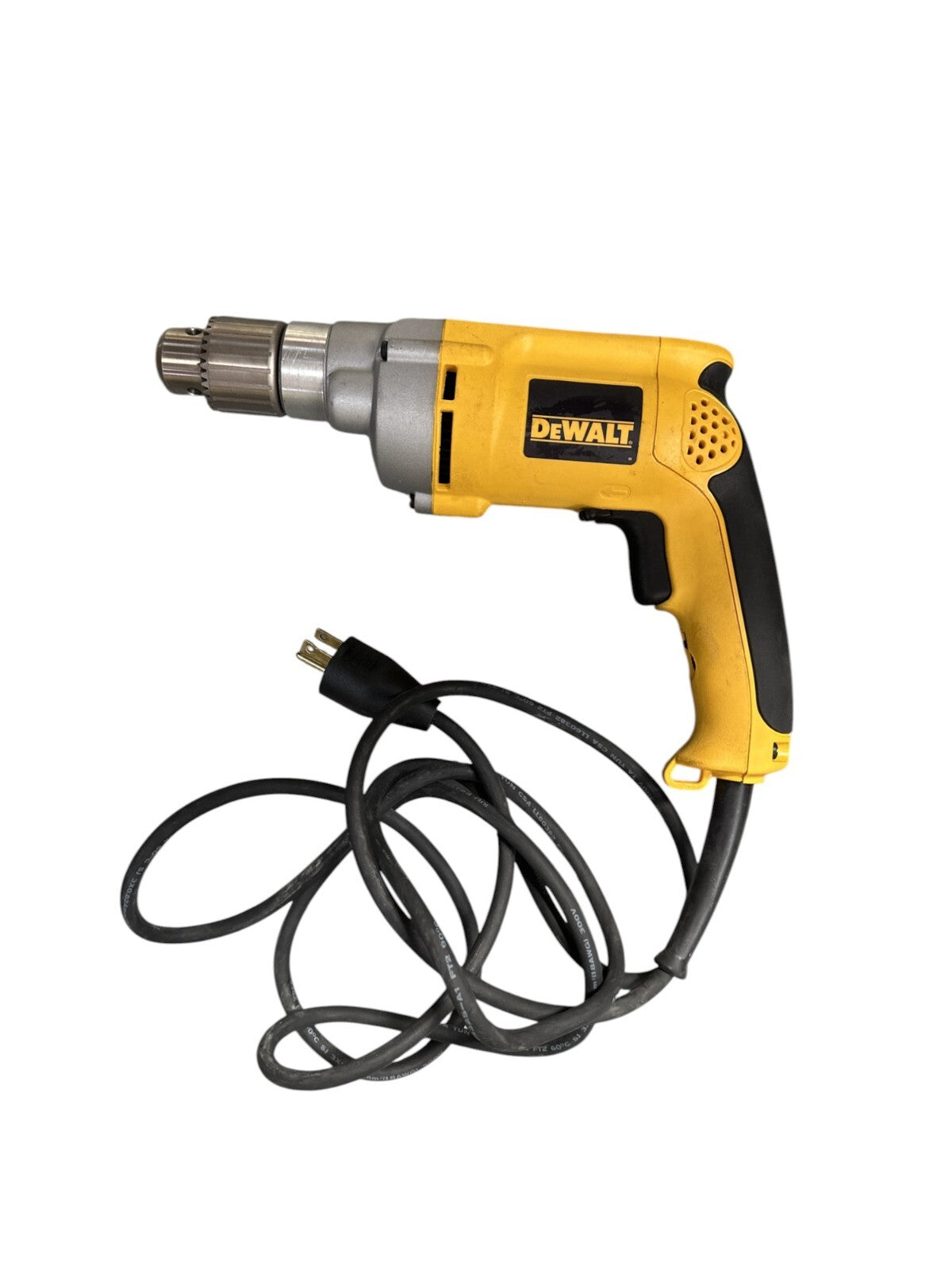 DEWALT 7.8 Amp Corded 1/2" Variable Speed Reversing Drill(DRILL ONLY)