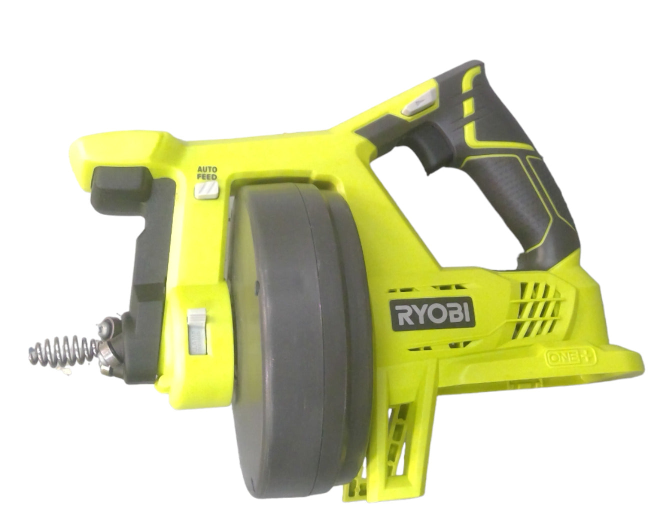 RYOBI P4001 18v 25' Drain Auger TOOL ONLY -NEEDS NEW COIL- READ-