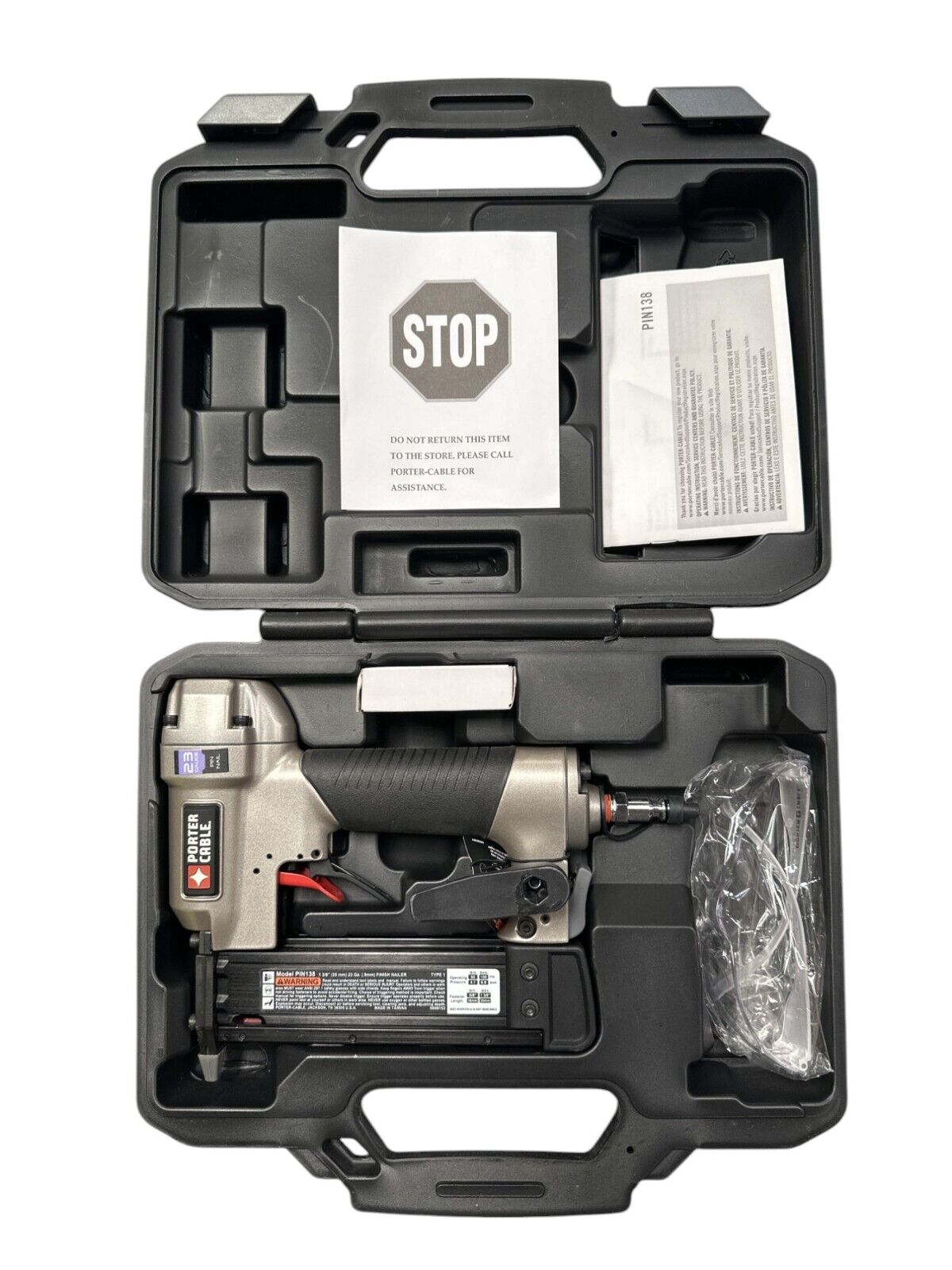 Porter-Cable PIN138 23-Gauge 1-3/8" Pin Nailer -OPEN BOX-