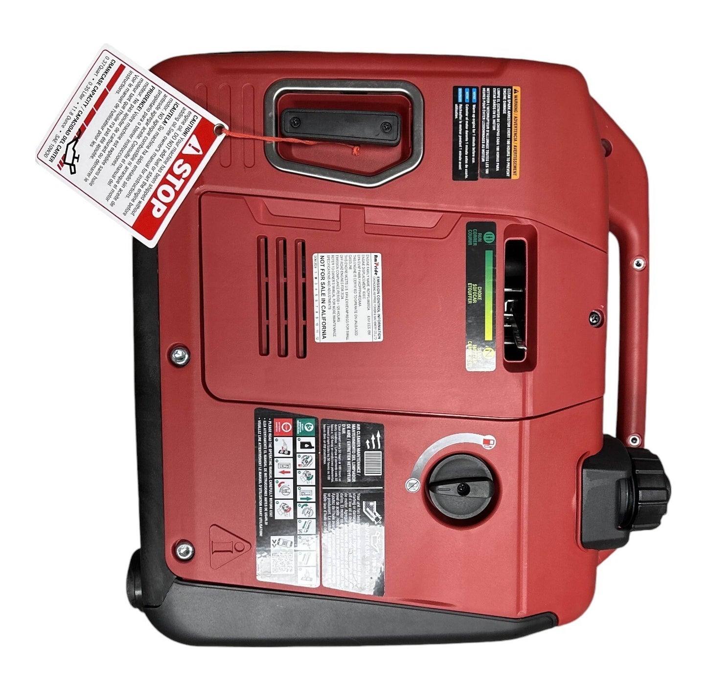 A-iPower GXS1500i 1500-Watt Gasoline Powered Inverter Generator-FOR PARTS-