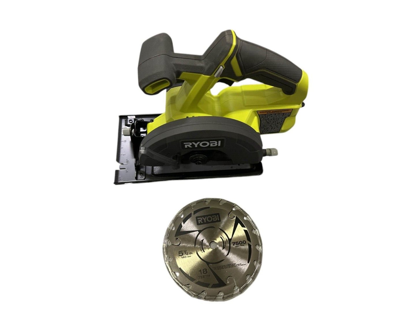 RYOBI HP 18V Brushless Cordless 7-1/4" Circular Saw-Tool Only-PBLCS300B-OPEN BOX
