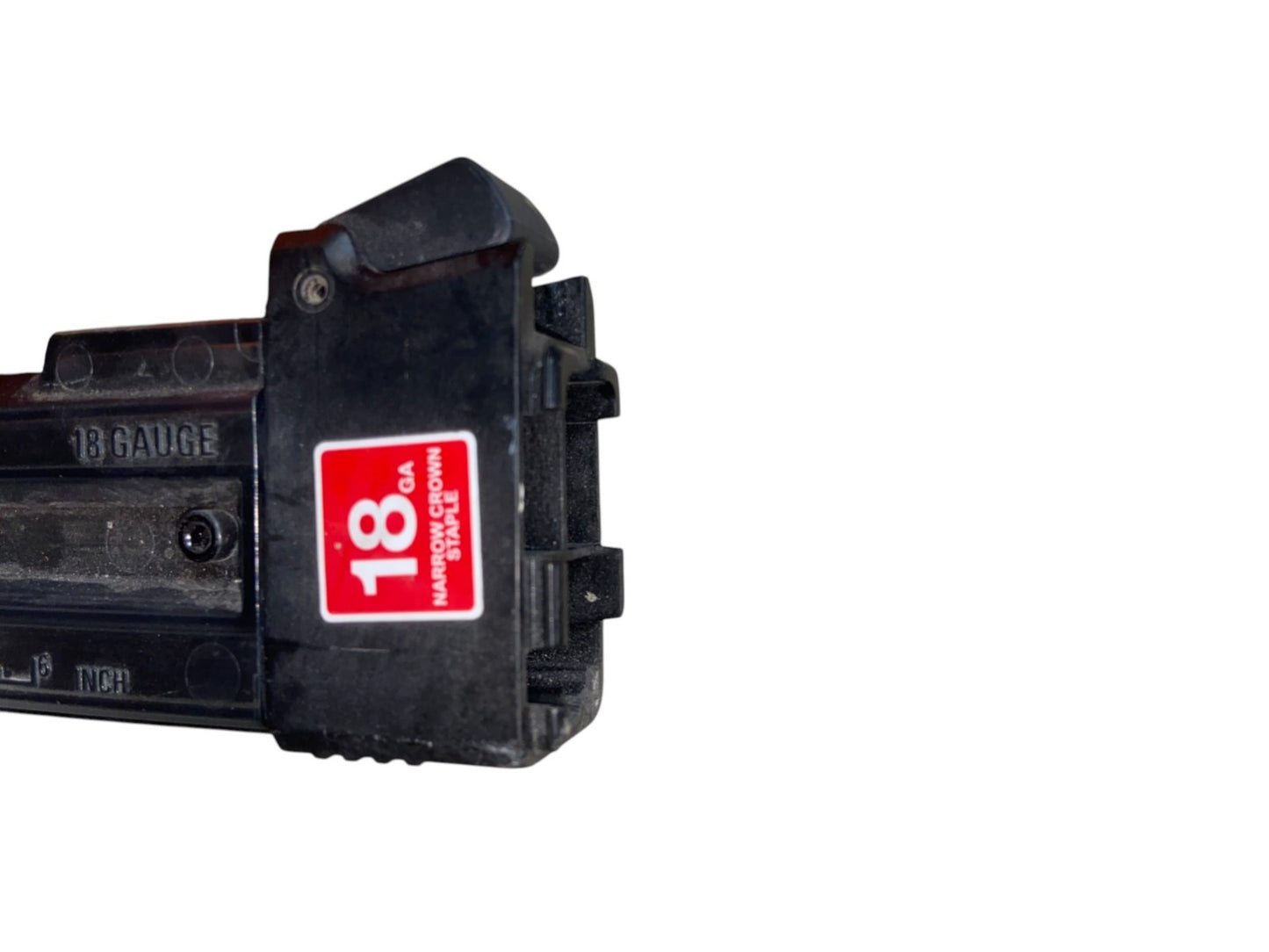 RIDGID 18V Brushless 18-Gauge 1-1/2 in. Narrow Crown Stapler R09850 (READ DESC.)