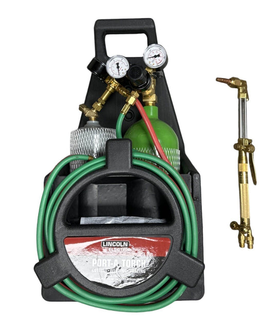 Lincoln Electric KH990 Port-A-Torch Kit w/ Oxy-Acetylene Tanks