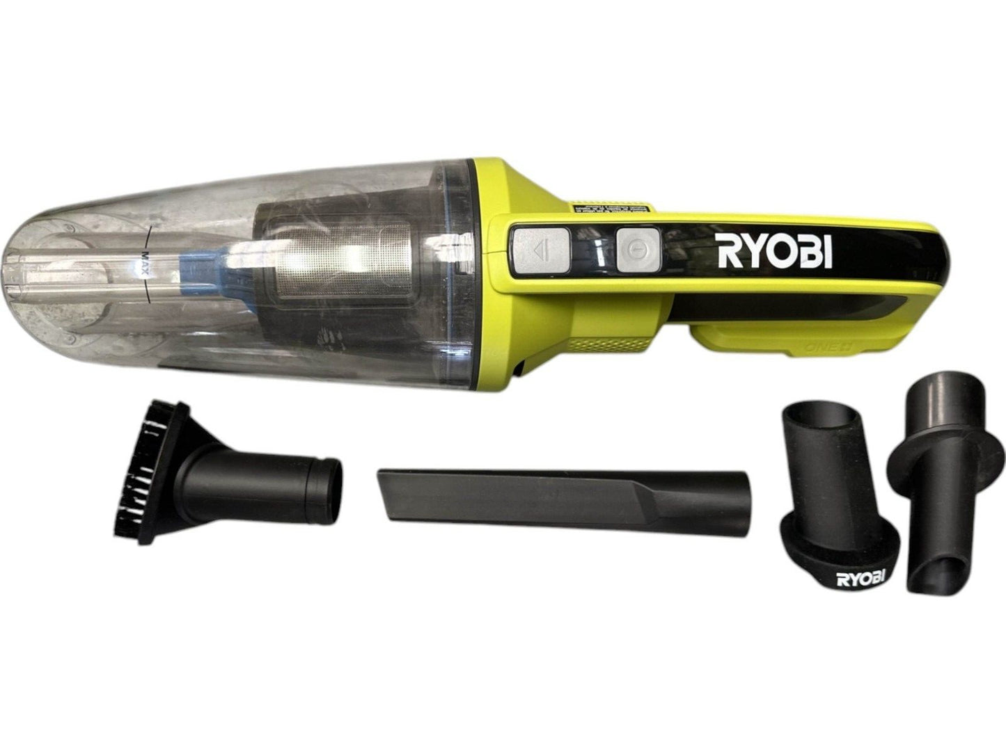 RYOBI PCL702KSB ONE+ 18V Cordless Wet/Dry Hand Vacuum w/ Accessories - TOOL ONLY