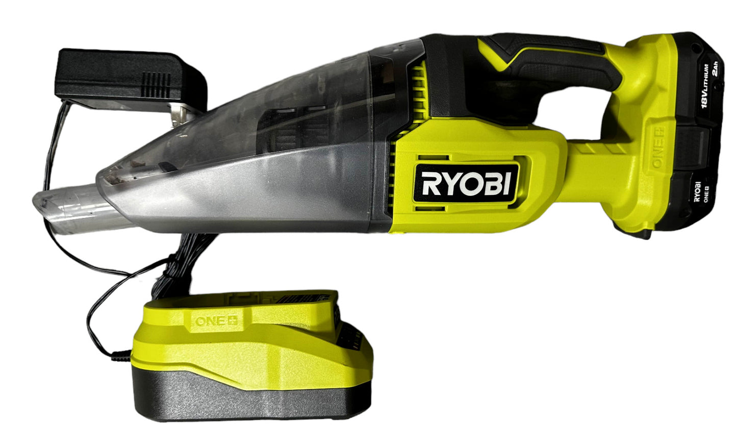 RYOBI PCL705K 18V ONE+ Multi-Surface Handheld Vacuum Kit