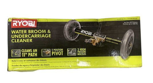 RYOBI RY31211 Water Broom Under Carriage Cleaner -OPEN BOX-