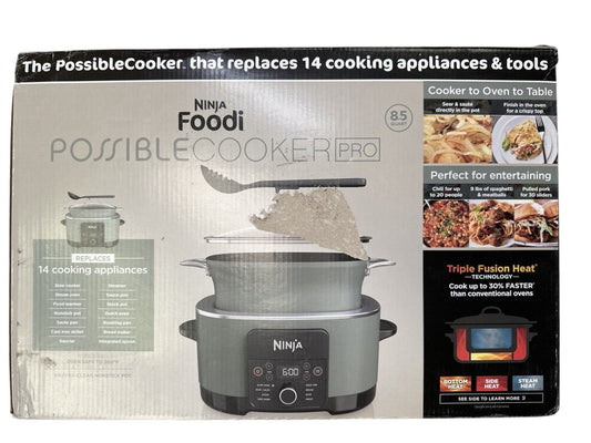 NINJA Foodi Possible Cooker Pro 8.5qt MC1001GN -OPEN BOX-