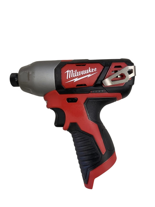 Milwaukee M12 1/4" Hex Impact Driver 2462-20 12V Li-Ion Cordless Tool Only