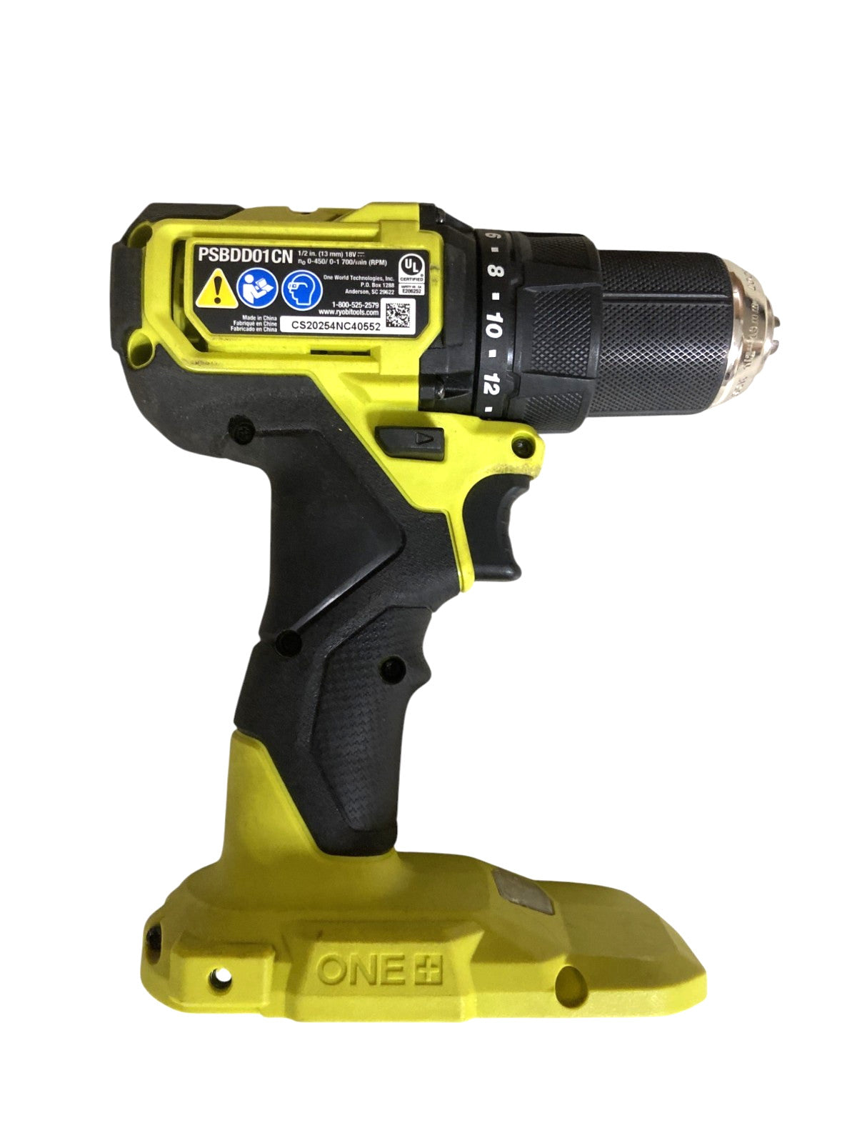Ryobi PSBDD01CN 18V One+ HP Brushless Compact Drill (Tool Only)