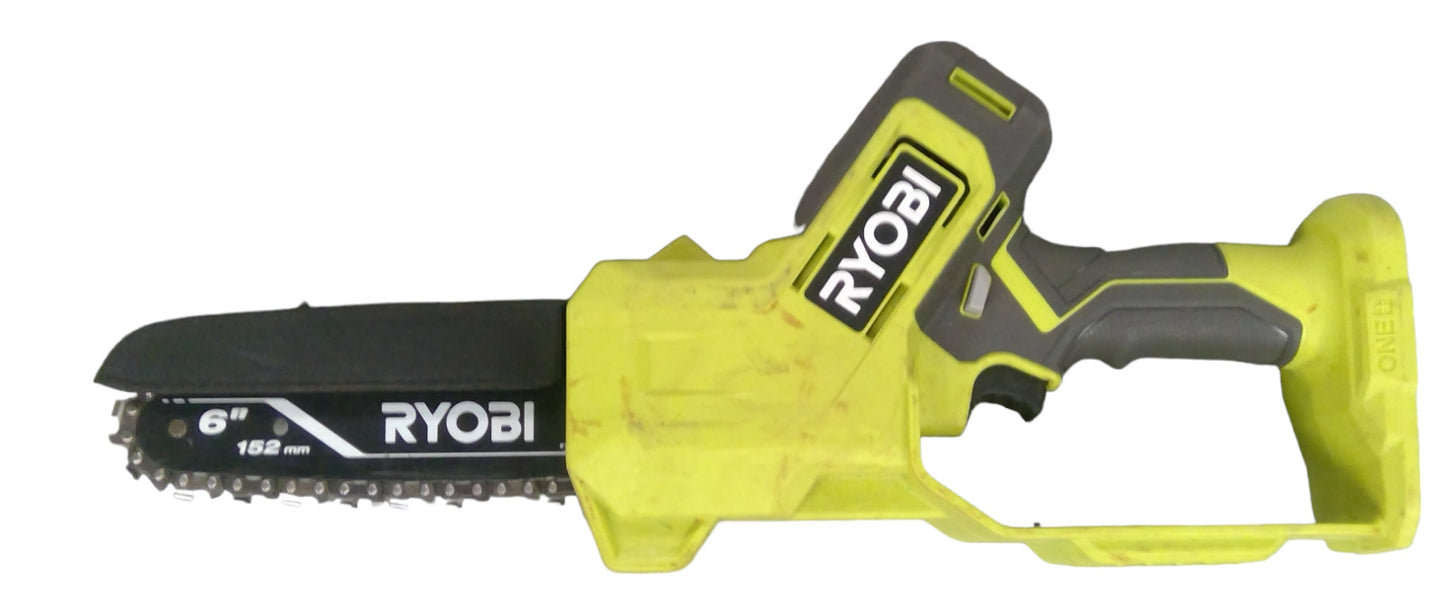 RYOBI PCLCW01B Compact Pruning Mini Chainsaw 6" Cordless (TOOL ONLY)