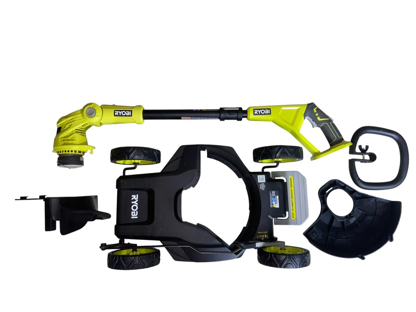 Ryobi 18V 12" Battery 3-in-1 Mower, String Trimmer, Edger (Tool Only)