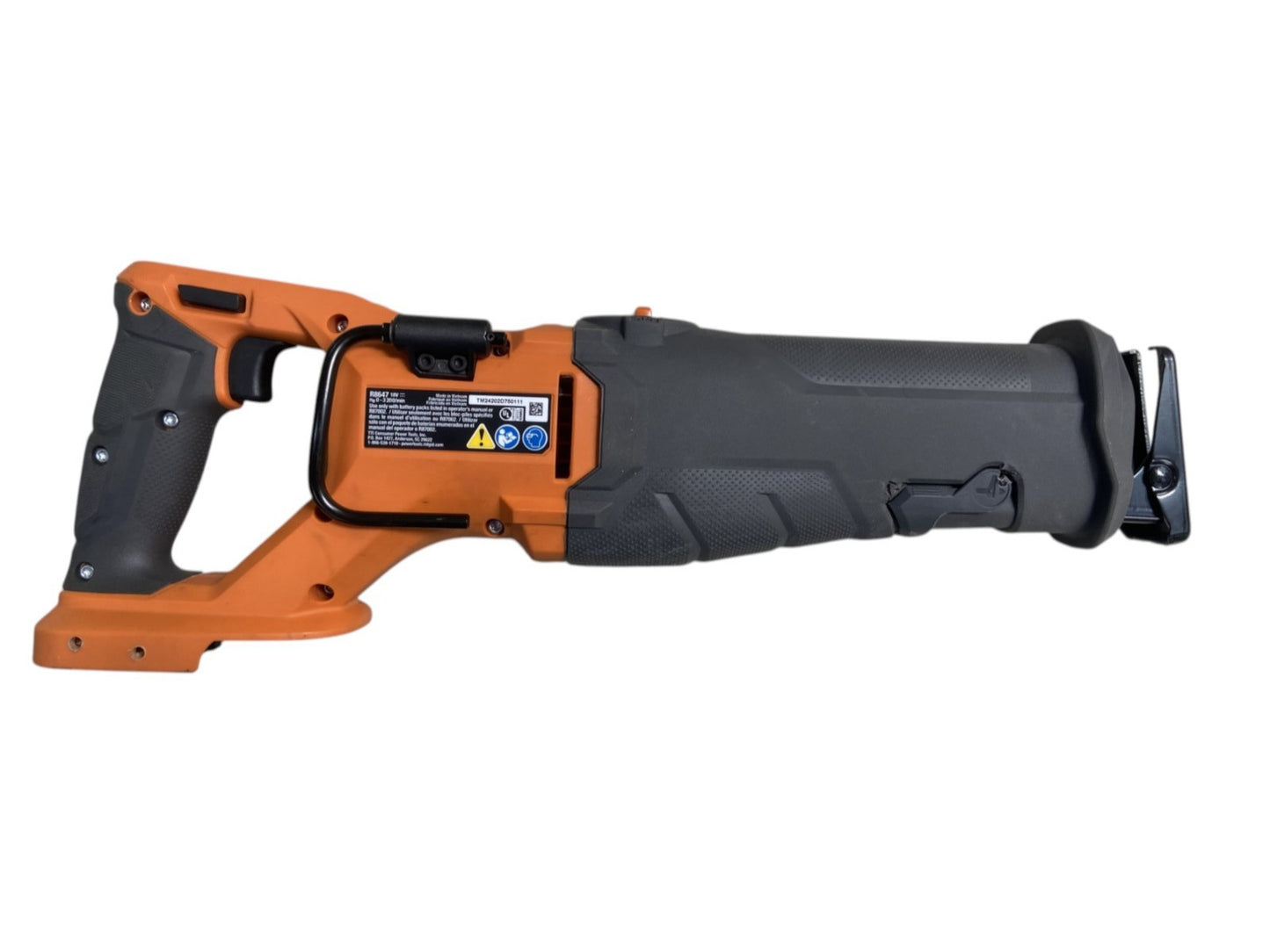 Ridgid 18V Brushless Reciprocating Saw Tool Only R8647B (Tool Only) READ DESC.