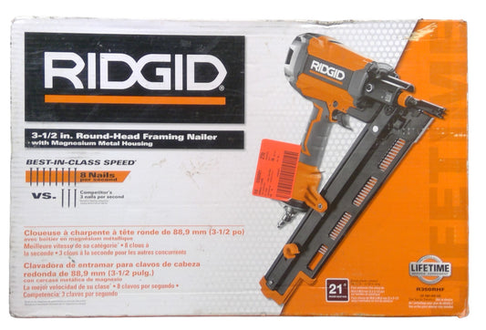 RIDGID R350RHF 21 Degree 3-1/2 in. Round-Head Framing Nailer