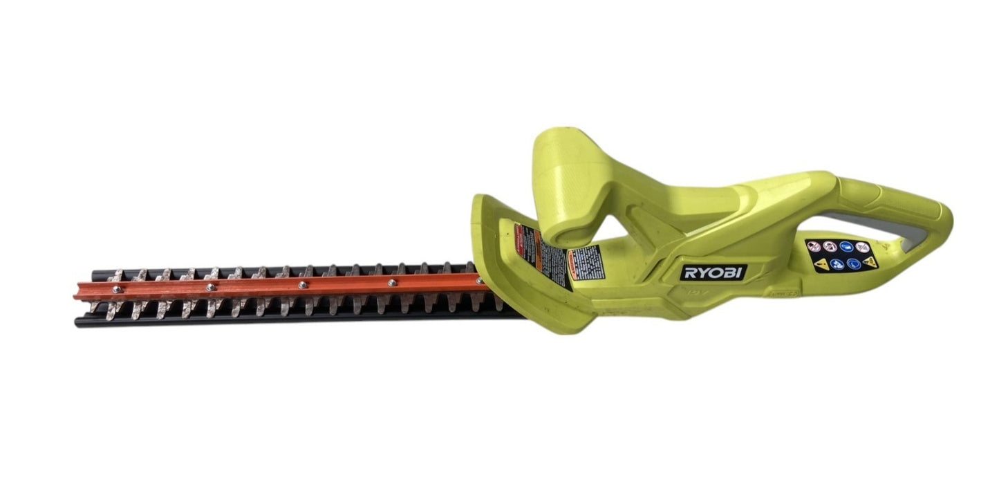 RYOBI ONE+ 18V 18 in. Cordless Battery Hedge Trimmer (Tool Only) - Dirty