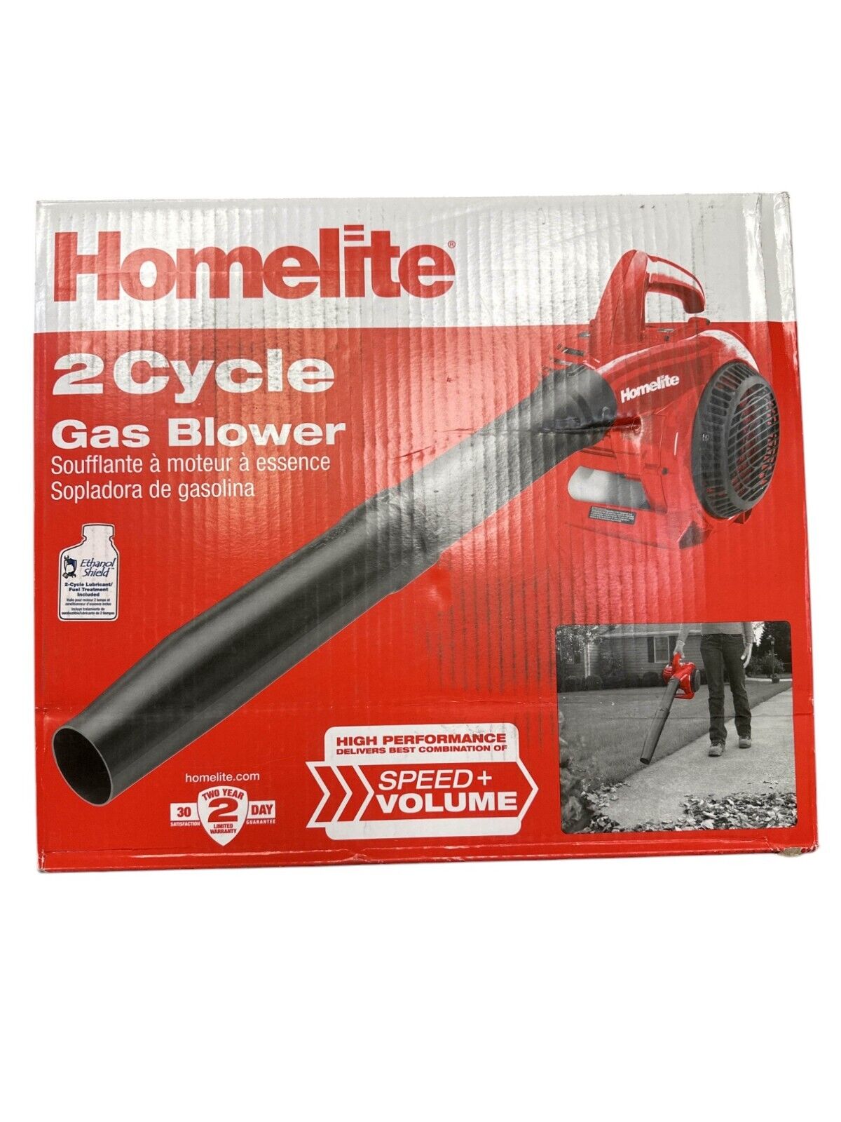 Homelite 2-Cycle Gas Blower UT26BL3VNM -OPEN BOX-