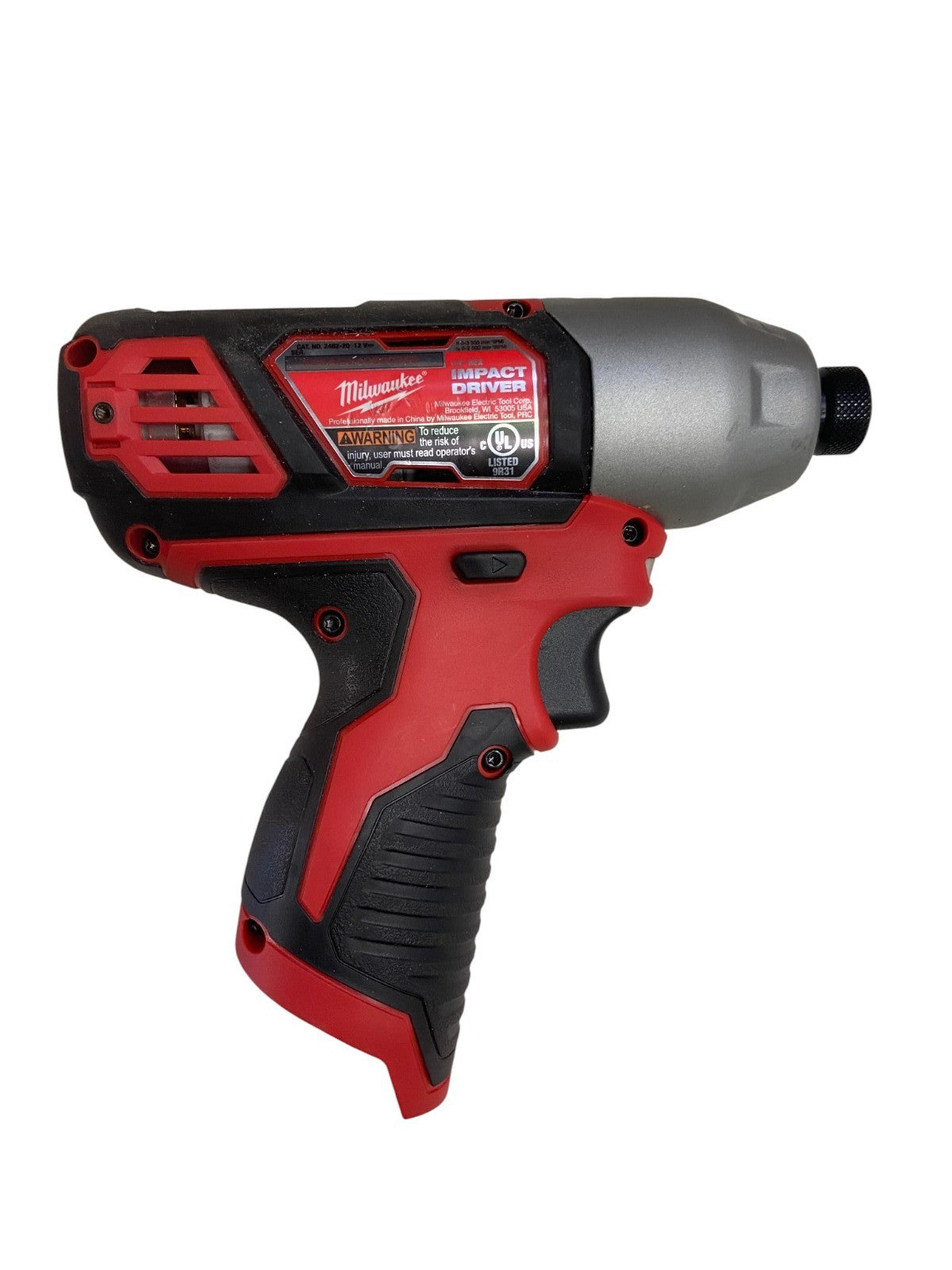 Milwaukee M12 1/4" Hex Impact Driver 2462-20 12V Li-Ion Cordless Tool Only
