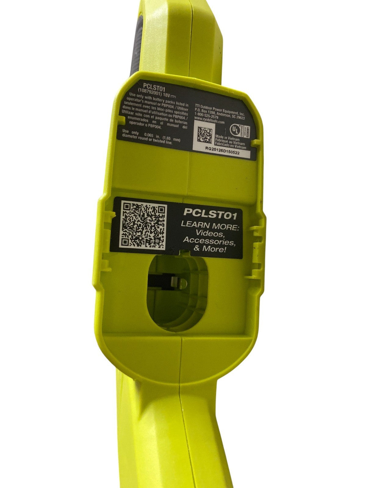 Ryobi ONE+ 18V 10" Cordless String Trimmer / Edger w/ Battery & Charger PCLST01K