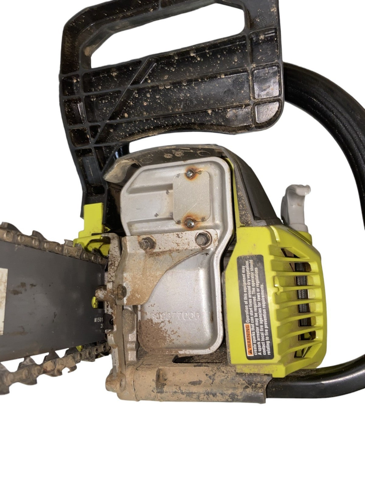 RYOBI RY3716 16 in. 37cc 2-Cycle Gas Chainsaw with Heavy-Duty Case