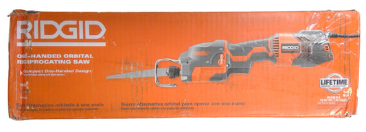 RIDGID R3031 6 Amp 1-Handed Orbital Reciprocating Saw Kit