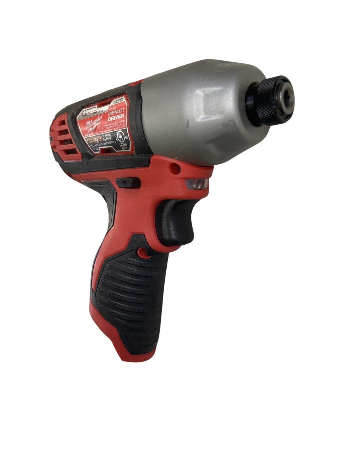 Milwaukee M12 1/4" Hex Impact Driver 2462-20 12V Li-Ion Cordless Tool Only