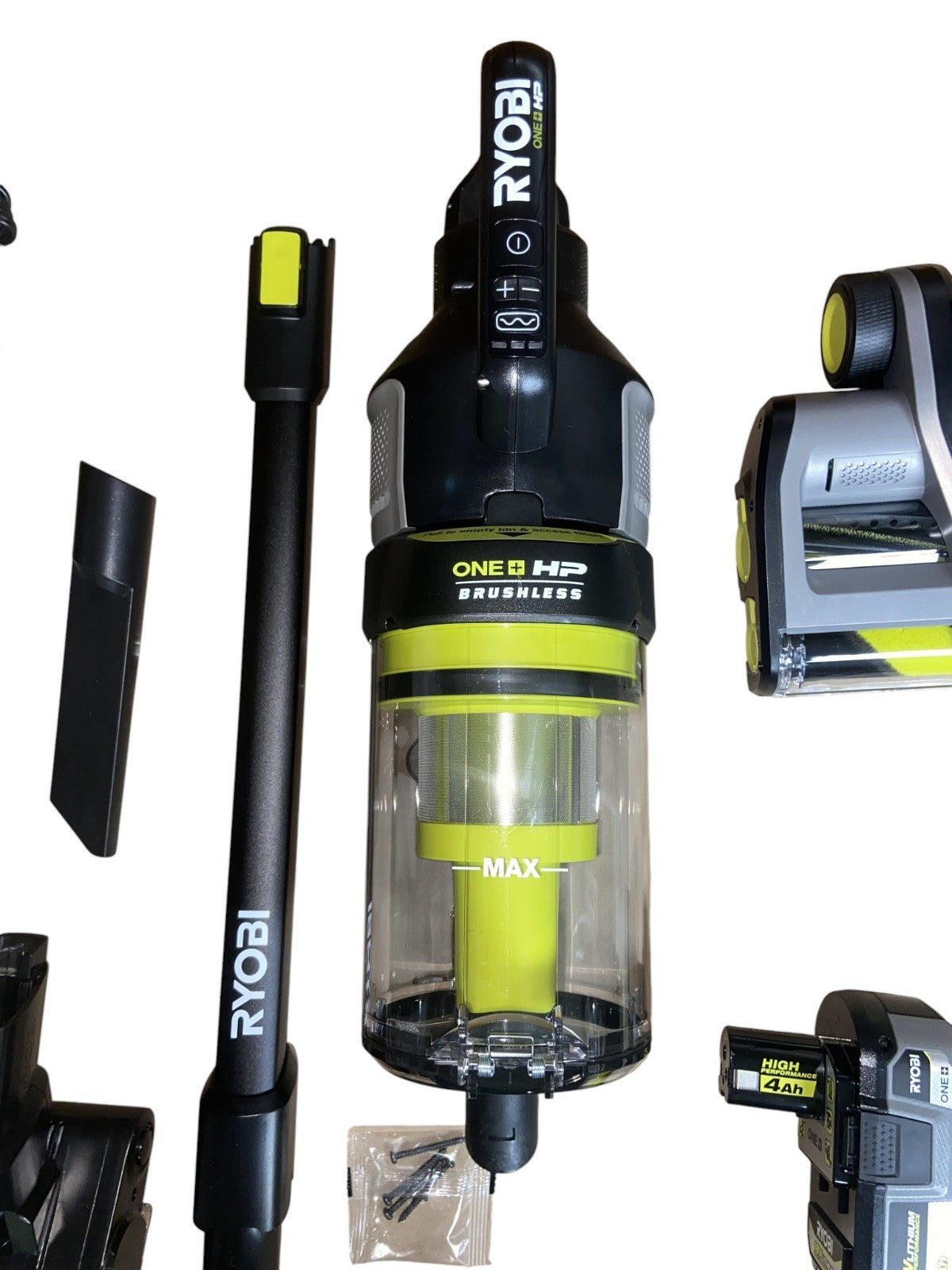 Ryobi PBLSV719K 18V ONE+ HP Advanced Stick Vacuum Kit (Read Description)
