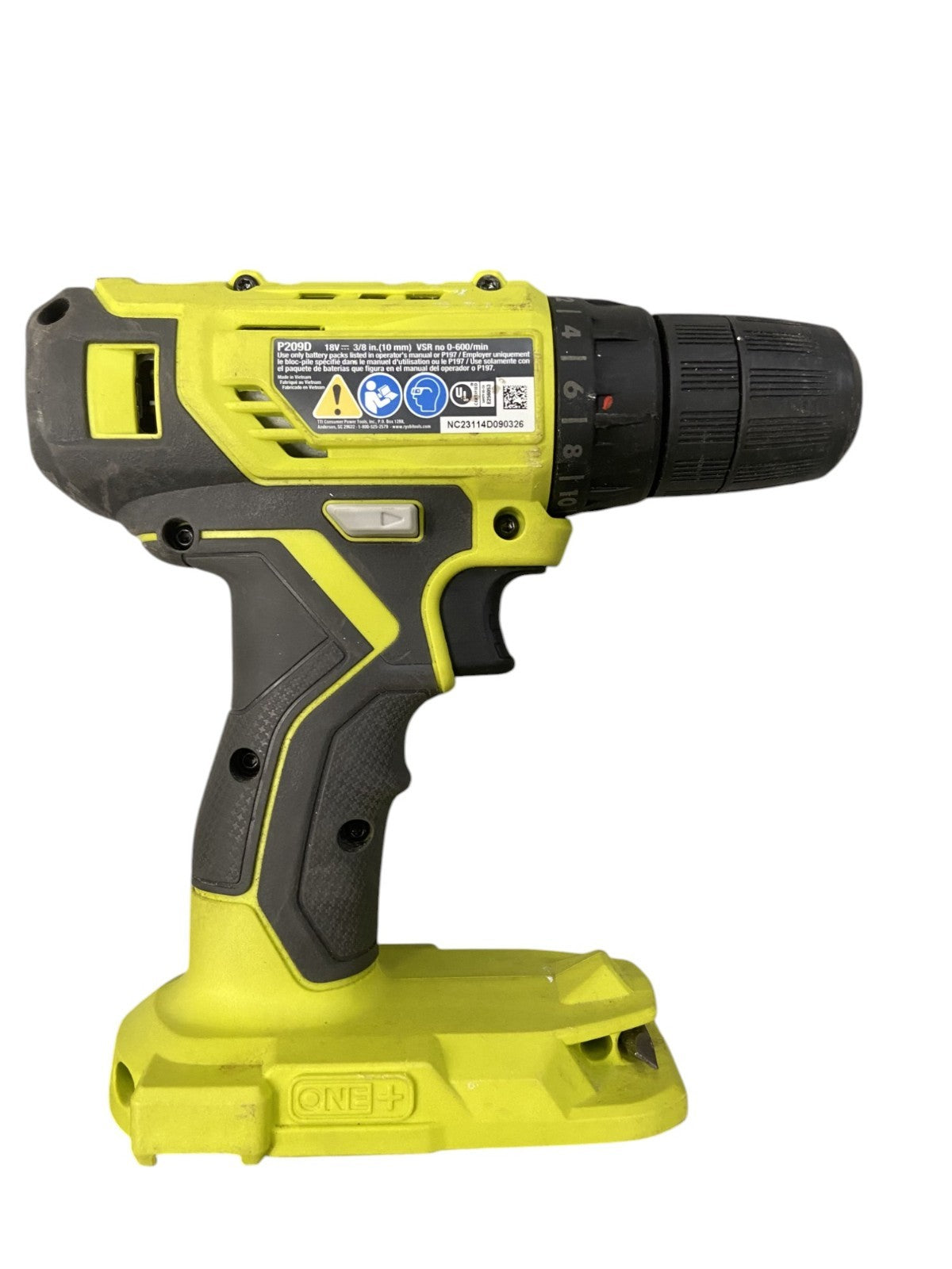 Ryobi P209D 18V Drill/Driver Tool Only