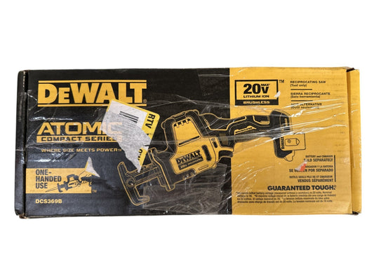 DEWALT DCS369B Atomic 20V Cordless Reciprocating Saw -TOOL ONLY-